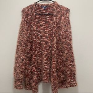 Freshman 1996 Pink Eyelash Cardigan Size Small